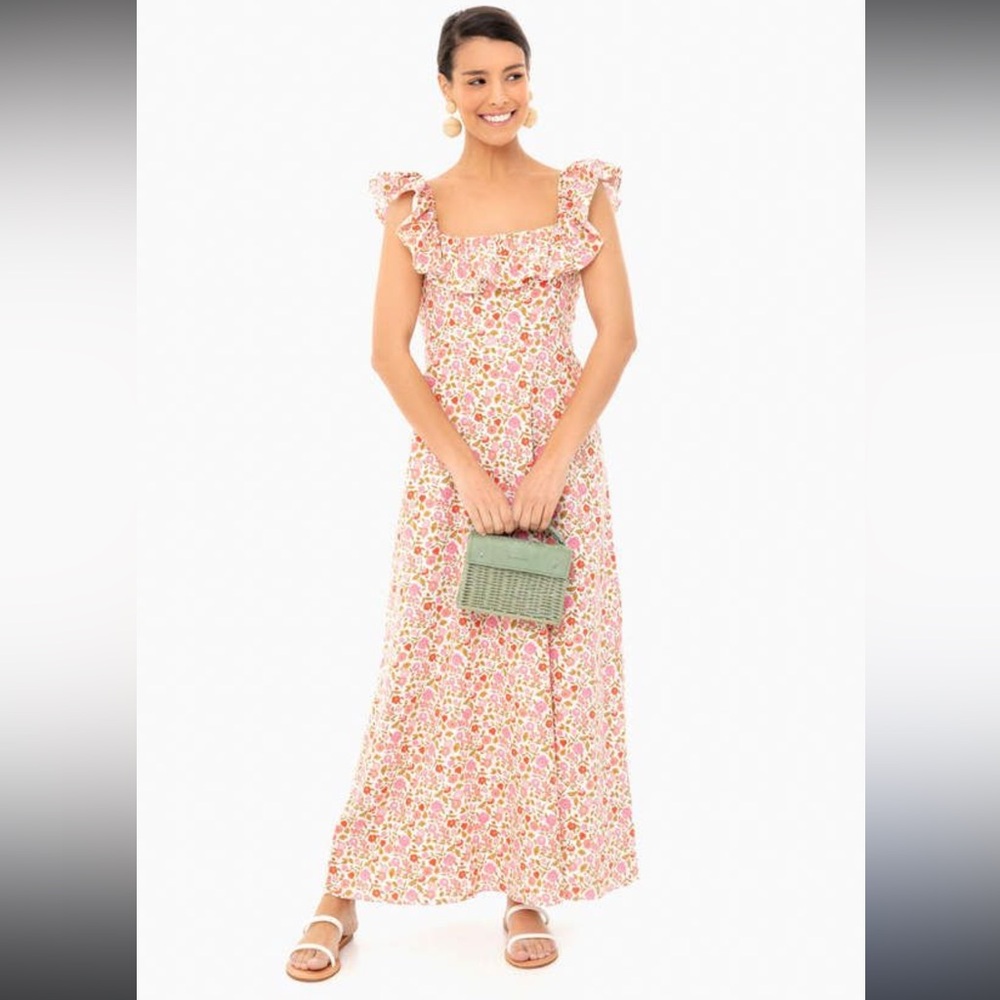 Few Moda OPT Vita Dress Floral in Small - Picture 6 of 7
